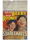 1938 Stablemates Original Window Card