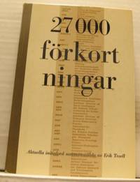 27000 förkortningar. Aktuella initialord.