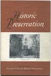 Historic Preservation: Volume 15, Number 2, 1963: Quarterly of the National Trust for Historic Preservation