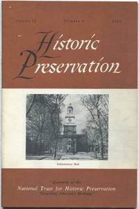 cover of Historic Preservation: Volume 15, Number 2, 1963: Quarterly of the National Trust for Historic Preservation