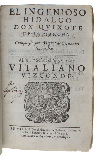 El Ingenioso Hidalgo Don Quixote de la Mancha. -…