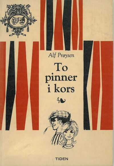 To pinner i kors. Komedie i seks bilder av (...).