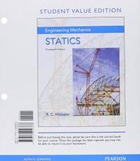 image of Engineering Mechanics: Statics, Student Value Edition Plus MasteringEngineering with Pearson eText -- Access Card Package (14th Edition)