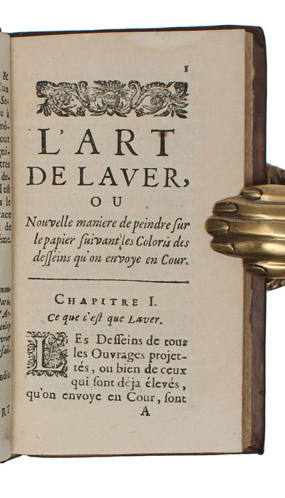 L'Art de laver, ou Nouvelle manière de peindre sur le papier, suivant le Coloris des Desseins qu'on envoye à la Cour. - [EARLY WORK ON WATERCOLOURING] (photo 3)