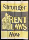 STRONGER RENT LAWS NOW" -- Newspaper Supplement Issued in Support of the Rent 2002 Campaign