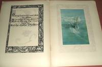 A Vintage Color Plate with Facing Page Harbour Bay from the 1910 Edition  of the Rime of the Ancient Mariner. in Seven Parts. by Samuel Taylor  Coleridge. Presented by Willy Pogány