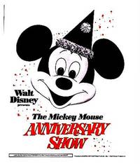 cover of Walt Disney Presents The Mickey Mouse Anniversary Show Press Book