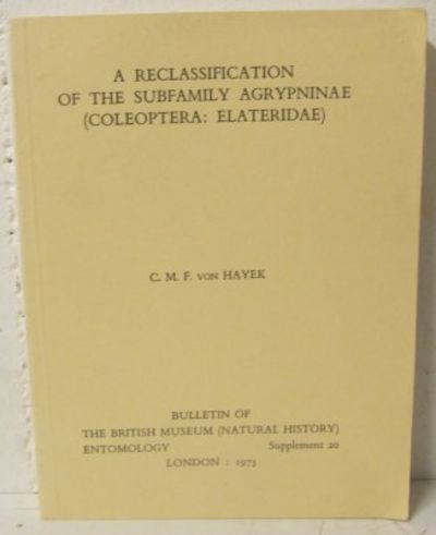 A Reclassification of the Subfamily Agrypninae…