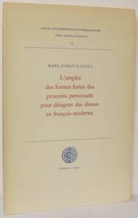 L´emploi des formes fortes des pronoms personnels…