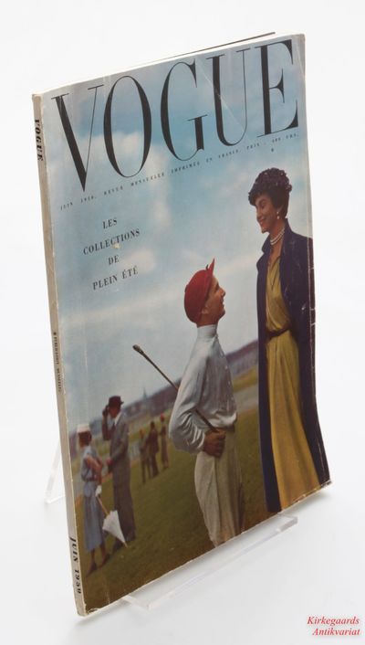 Vogue France Juin 1950: Les collections de plein…