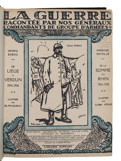 La Guerre racontée par nos généraux. I. De Liège à Verdun (1914-1916). T. II. De la Somme au Rhin (1916-1918). T. III. Les Batailles de la délivrance. 3 vols. (photo 2)