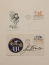 Two Signed First Day Covers