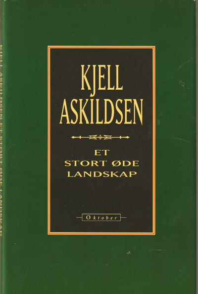 Et stort øde landskap.