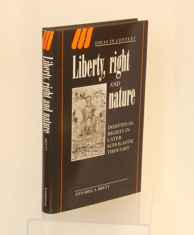 Liberty, Right and Nature: Individual rights in later scholastic thought; This work one of the series "Ideas in Context", the general editor Quentin Skinner