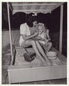 JOAN CRAWFORD AT PLAY WITH DAUGHTER CHRISTINA (1941) Photo