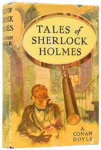 cover of Tales of Sherlock Holmes. A Study in Scarlet; The Sign of the Four; A Scandal in Bohemia; A Case of Identity