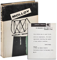 MOLLOY: A NOVEL - REVIEW COPY by Beckett, Samuel (novel); Bowles, Patrick (translation) - 1955