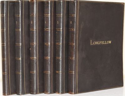 その他 LongFellows Poetical Works The Poetical Works of Henry Wadsworth Longfellow - 1886 6-Vol Set