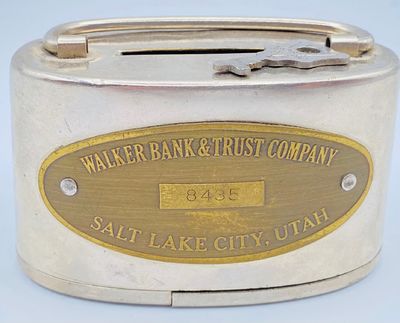 Coin Bank with Key