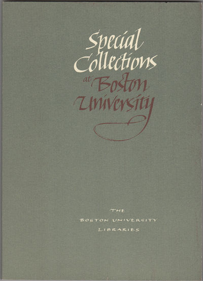 Special Collections at Boston University