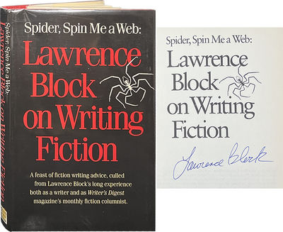 Spider, Spin Me a Web: Lawrence Block on Writing Fiction
