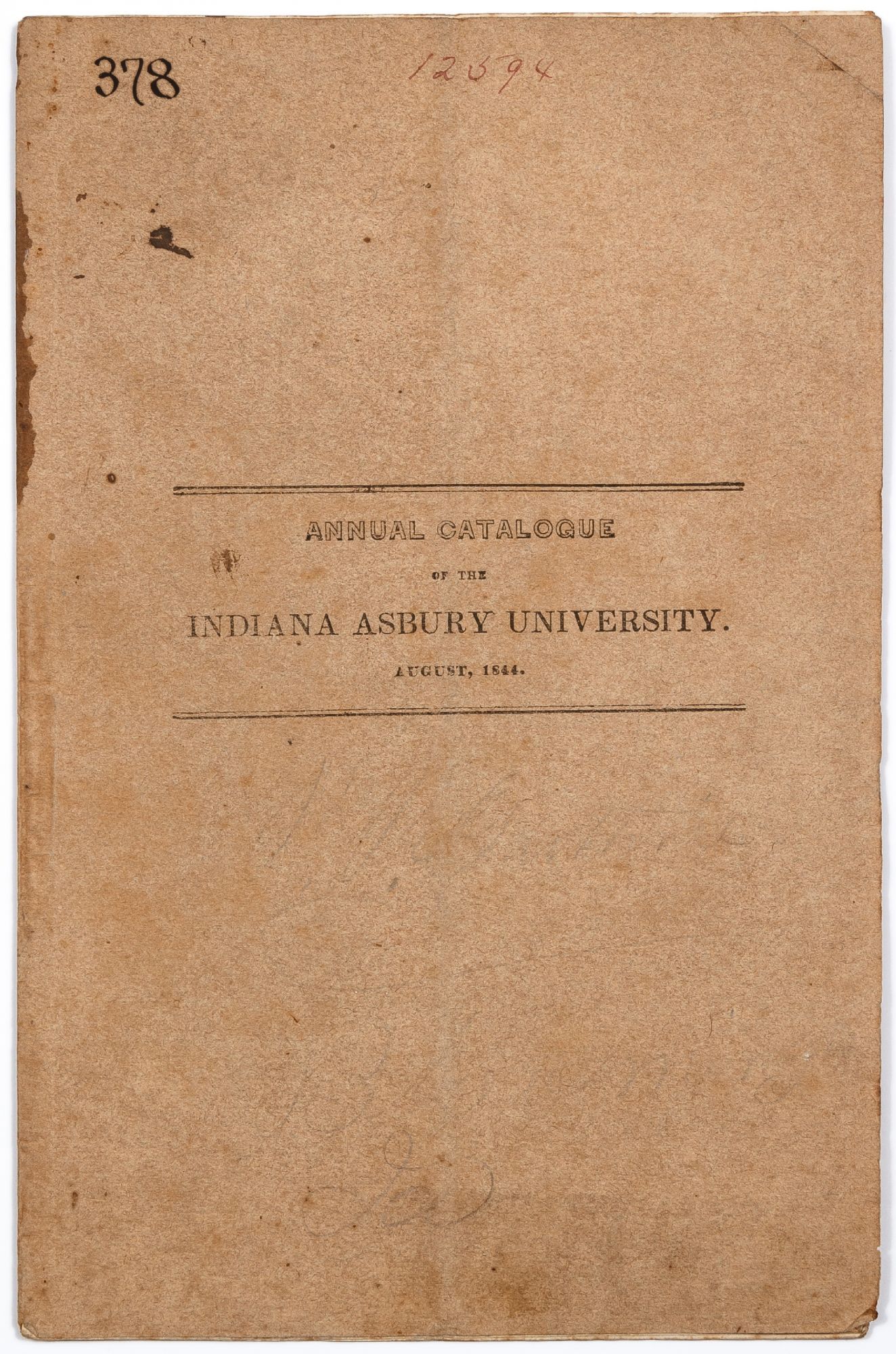 Sixth Annual Catalogue of the Officers and Student