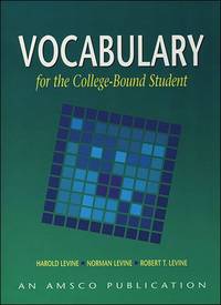 cover of Vocabulary for the College Bound Student