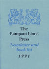 View Image 4 of 6 for RAMPANT LIONS PRESS: A NARRATIVE CATALOGUE.|THE Inventory #114713