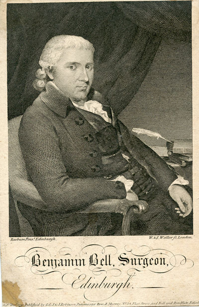 Surgeon. Engraved Portrait by W. & J. Walker after Raeburn