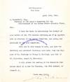 Archive Of Letters From Early 20th Century Insurance Executive George Wilson Regarding Entertaining The U.S. Atlantic Fleet And Yachting
