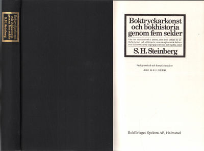 BOKTRYCKARKONST OCH BOKHISTORIA GENOM FEM SEKLER.