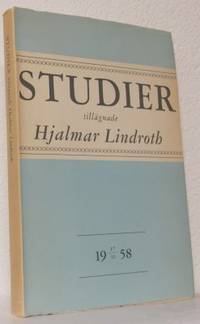 Studier tillägnade Hjalmar Lindroth.