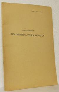 Den moderna tyska romanen. Några anteckningar.