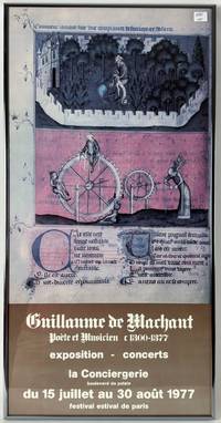 ORIGINAL "GUILLAUME DE MACHANT" POSTER