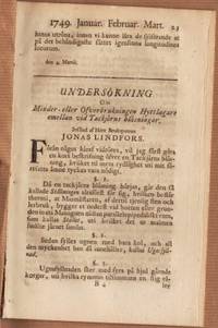 Undersökning om minder- eller öfverbrukningen…