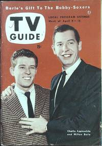 TV Guide April 9, 1954 Milton Berle and Charlie Applewhite