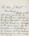 View Image 1 of 2 for Manuscript letter to President Heber J. Grant  Inventory #10554