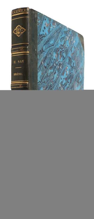 Histoire des relations commerciales entre la France et le Bresil. - [FIRST EDITION WITH AN EXCEPTIONAL PRESENTATION INSCRIPTION] (photo 2)