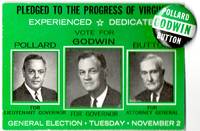 [VIRGINIANA] 1965 GOVERNOR’S ELECTION PARAPHERNALIA