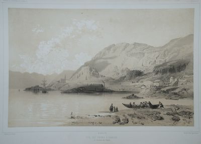 Vue des usines à Kaafiord le 5 Septembre 1839…