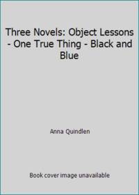 Three Novels: Object Lessons - One True Thing - Black and Blue
