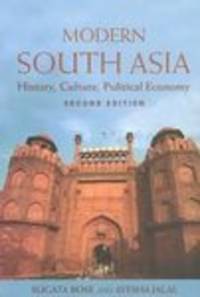 Modern South Asia History, Culture and Political Economy by Sugata Bose - Paperback - 2003 - from Mahler Books (SKU: 092609-139-156u)