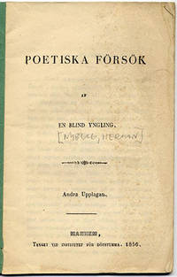 Poetiska försök af en blind yngling. Andra…