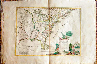 LE COLONIE UNITE DELL'AMERICA SETTENTR[IONA]LE. DI NUOVO PROJEZIONE