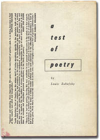 image of A Test of Poetry