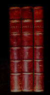 George Eliot - 'Romola' - Three Volumes In Half Leather Binding - 1863