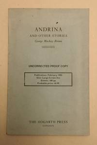 cover of Andrina and Other Stories