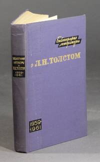 Библиография литературы о Л.Н. Толстом, 1959-1961 / Bibliografiia literatury o L.N. Tolstom