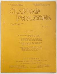 image of Claridad Proletaria. Segunda época, numero tres (Feb. 1937)