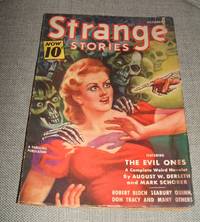 Strange Stories for October 1940 by Edited by Strange Stories with stories by Henry Kuttner ,August Derleth and Mark Schorer , Seabury Quinn , Robert Bloch and others - 1940